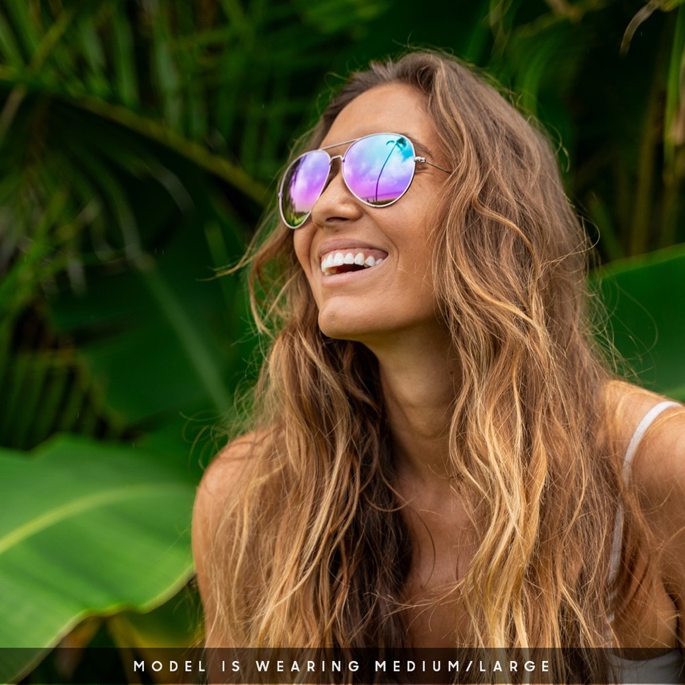 Trendy Mirror Aviator Sunglasses